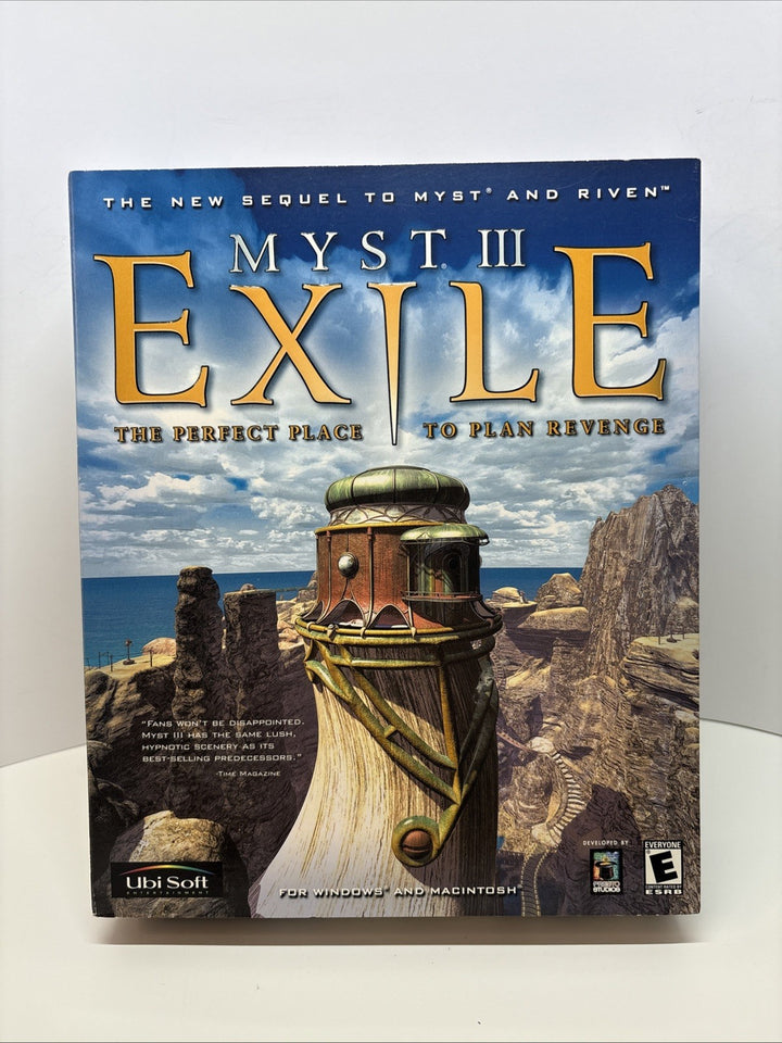 Myst III (3) Exile Big Box Edition Classic PC/MAC Game
