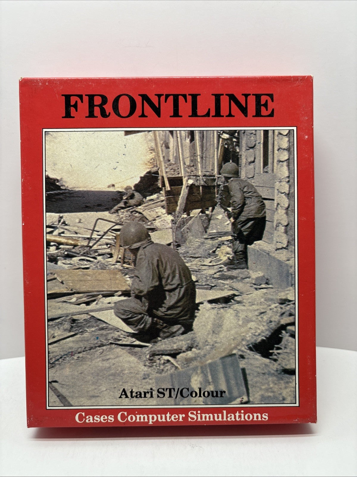 Frontline (1990) by Cases Computer Simulations for Atari ST/colour