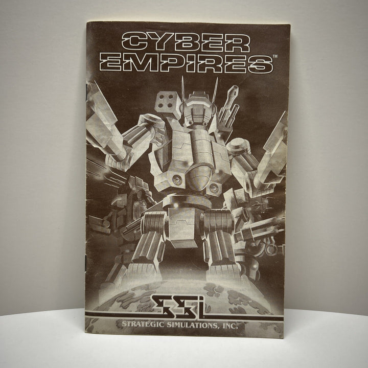 Cyber Empires (PC, 1992) SSI Strategy Game – Manual Only