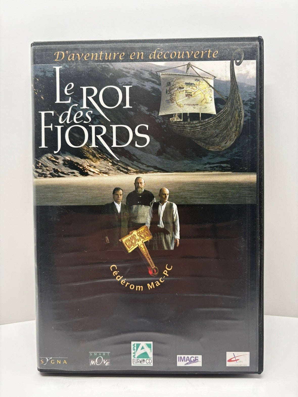 Le Roi des Fjords PC CD-ROM FR Small Box Adventure Sygna 1997 Mac PC Hybrid