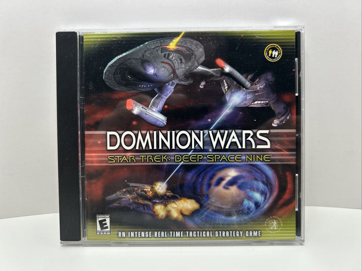 Dominion Wars Star Trek Deep Space Nine Game PC CD-ROM 2001 Strategy