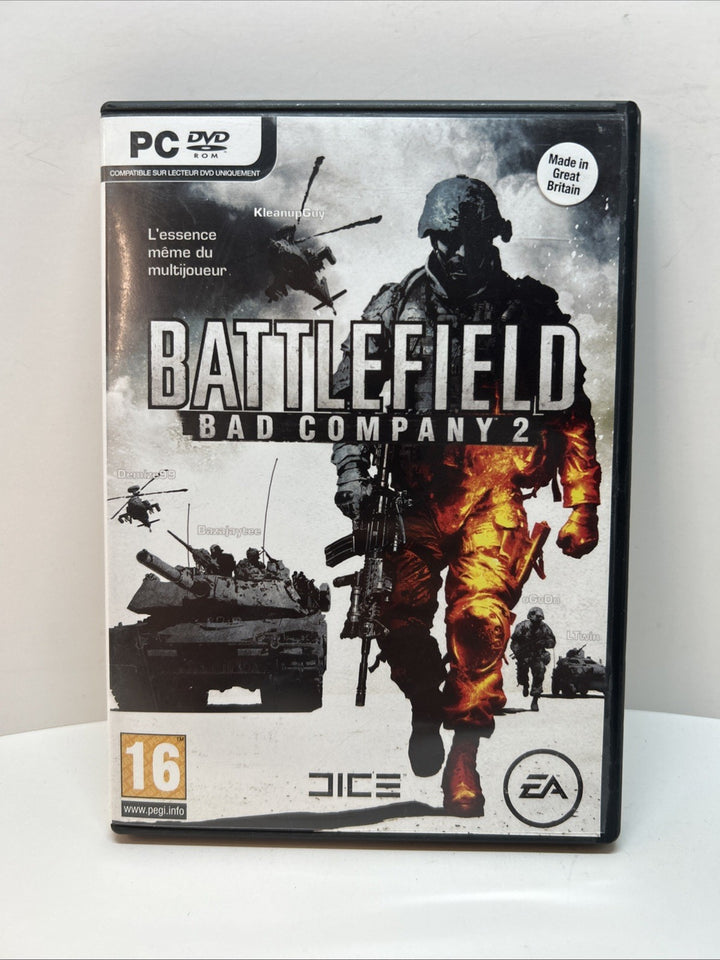 Battlefield: Bad Company 2 (PC, 2010) French Français