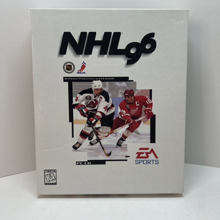 Nhl 96 EA SPORTS Big Box  (PC CD, 1995) CIB Complete