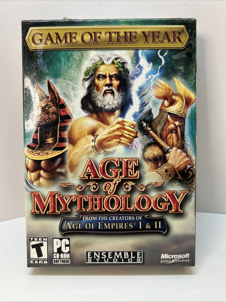 Age of Mythology Gold Edition - Game of the Year PC Game WIN 98/2000/XP v. 2004