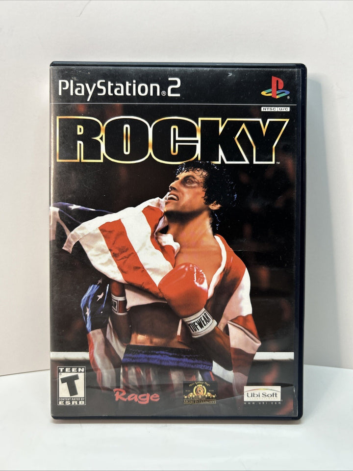 Rocky PS2 Playstation 2 Video Game Complete CIB