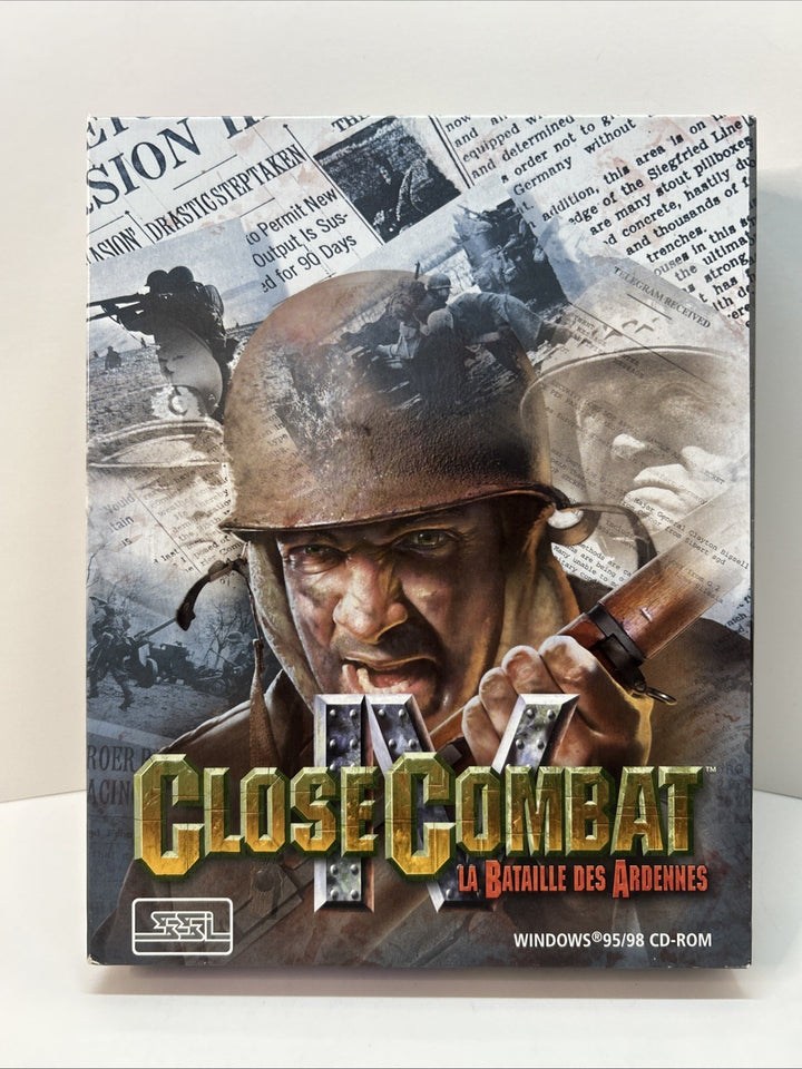 Close Combat IV La Bataille Des Ardennes - PC - FR - Big Box - French Français