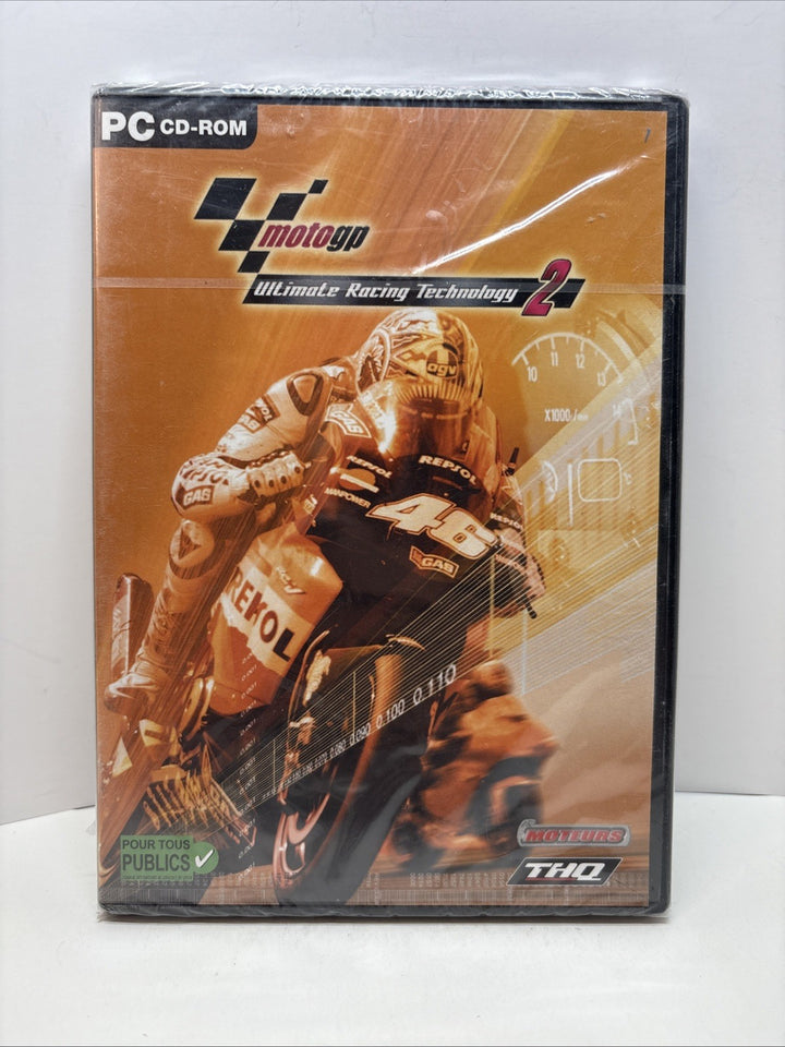 MotoGP Ultimate Racing Technology 2 (PC, 2003) Francais French - Sealed