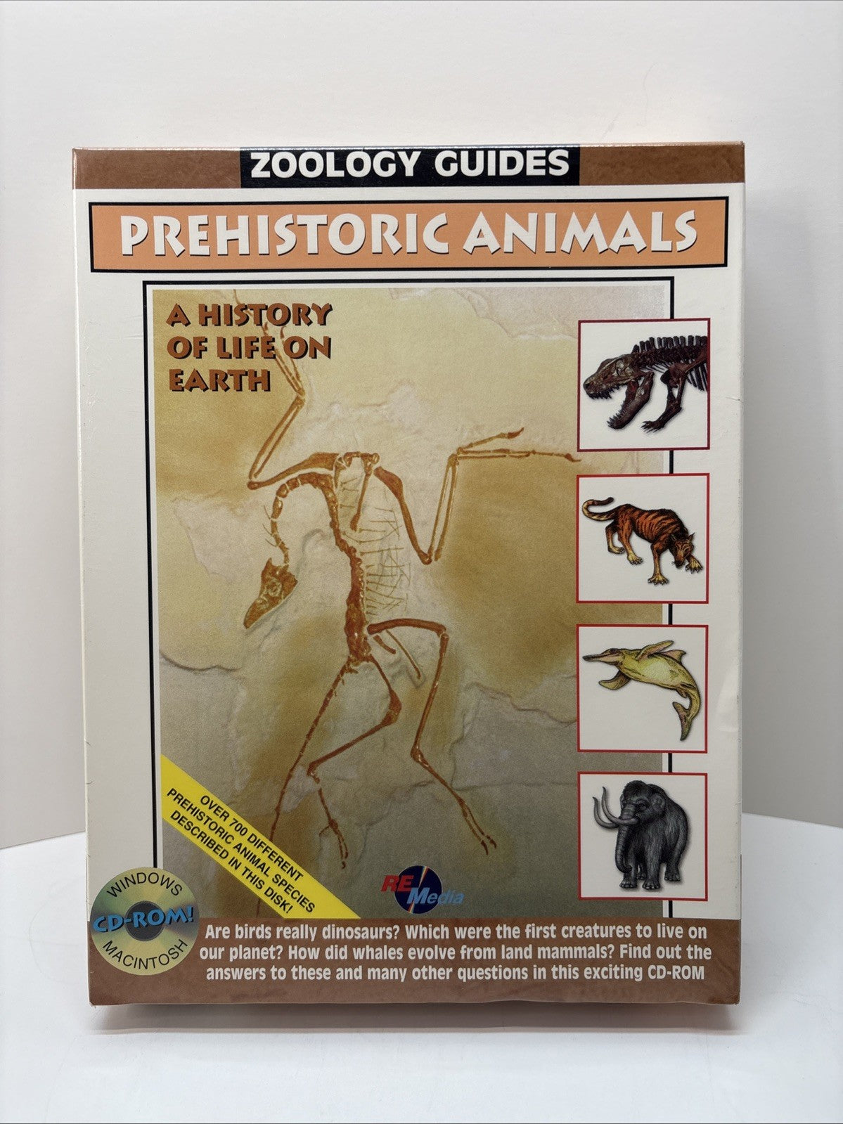 Zoo Guides Mammals Of Africa Multimedia CD-Rom MAC Macintosh/ MPC Software