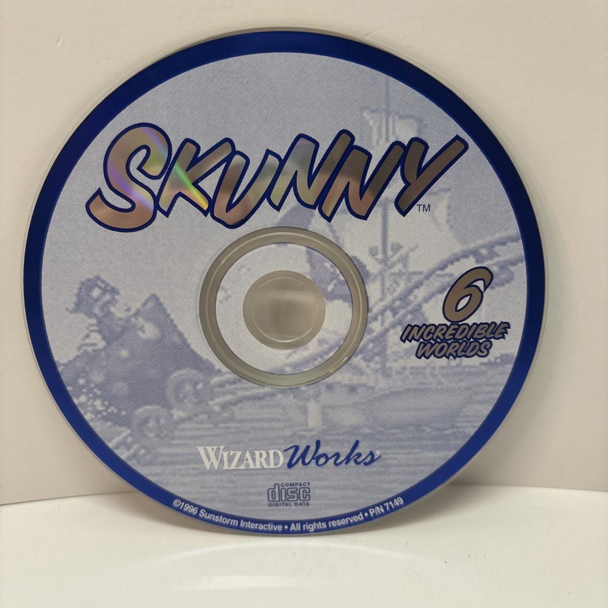 Skunny (WizardWorks 1996) PC CD-ROM Rare Game Windows 95 - Rare Vintage