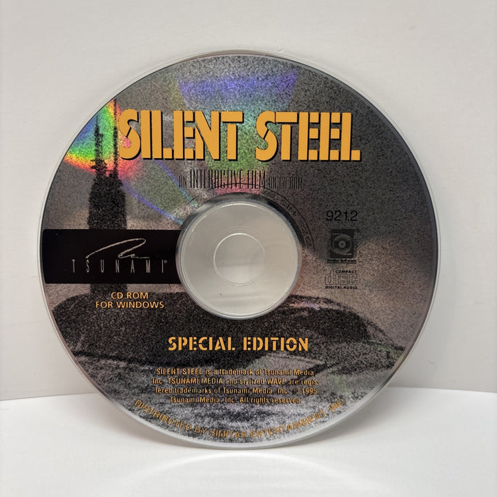 Silent Steel Special Edition PC CD-ROM WIN 3.1 Vintage Game Tsunami 1995