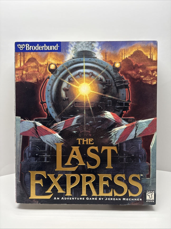 The Last Express (1997) PC CD-ROM - Broderbund - Box & Manual EN -Game In French