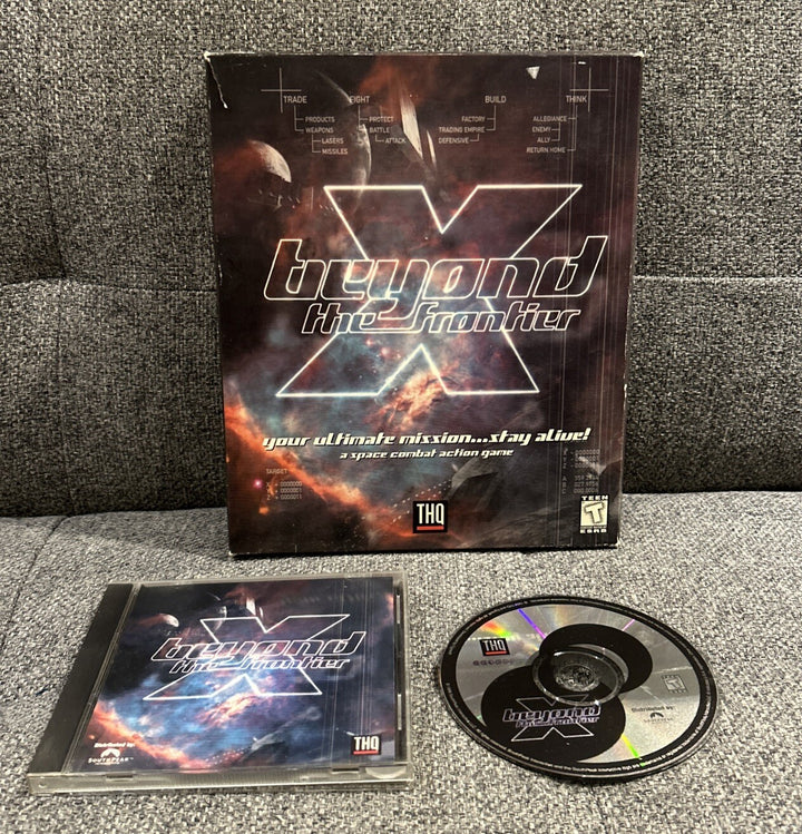 X: Beyond the Frontier (PC, 2000) - Box And Disc In Jewel Case - No Manual