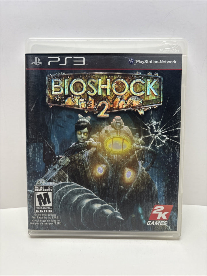 BioShock 2 (Sony PlayStation 3, 2010) PS3 With Manual