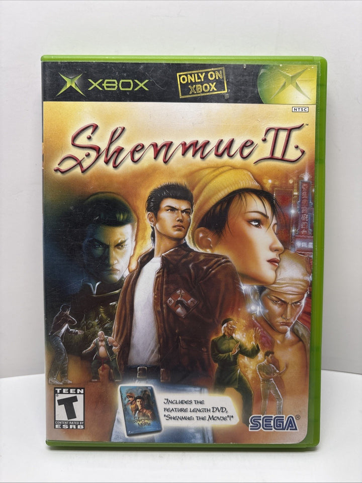 Shenmue II (Microsoft Xbox, 2002) CIB Tested