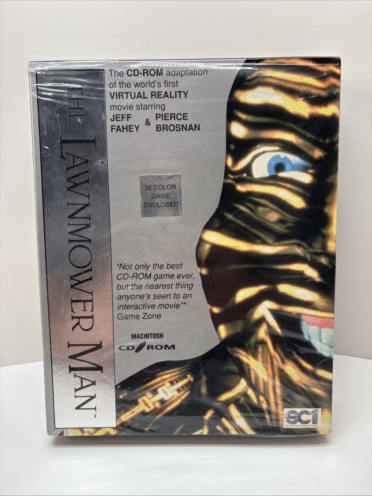 The Lawnmower Man (1995) MAC game (big box) - Sealed Disc In Jewel Case