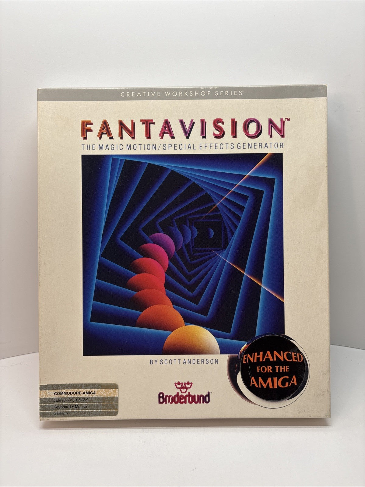 FANTAVISION by Broderbund for Amiga