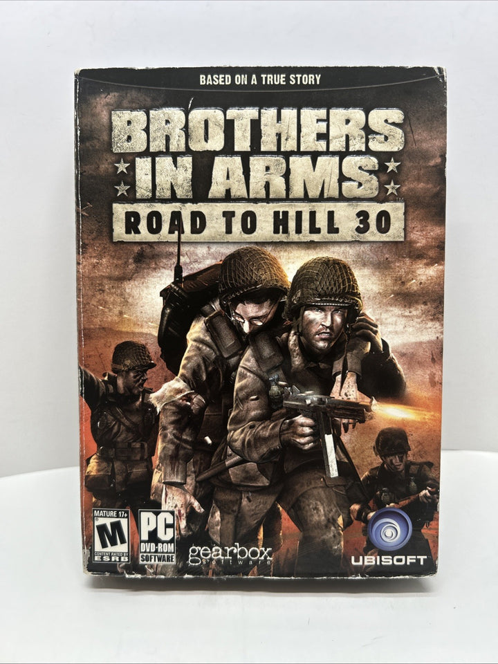 BROTHERS IN ARMS ROAD TO HILL 30  PC Game - US Version - Broken Top Seal