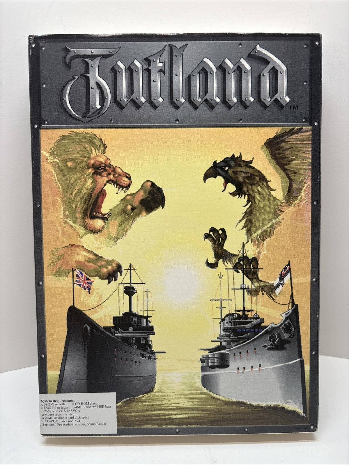 Jutland, 1993, Big Box IBM PC Computer Game CD-ROM