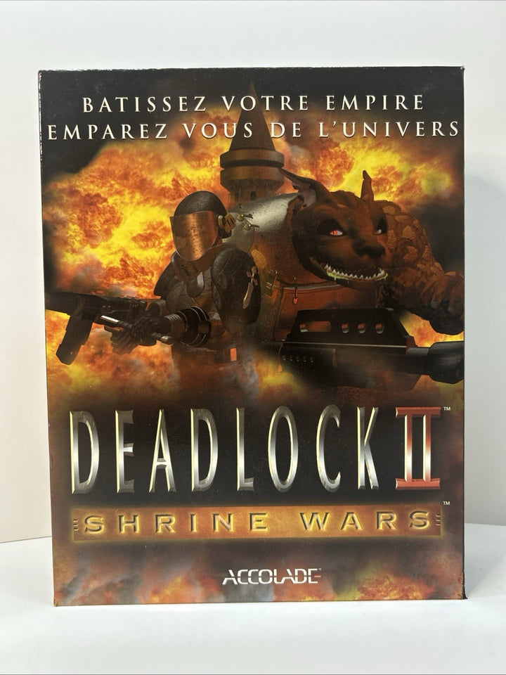 Deadlock II (2) : Shrine Wars - 1997 Big Box Version (PC) - Version Française