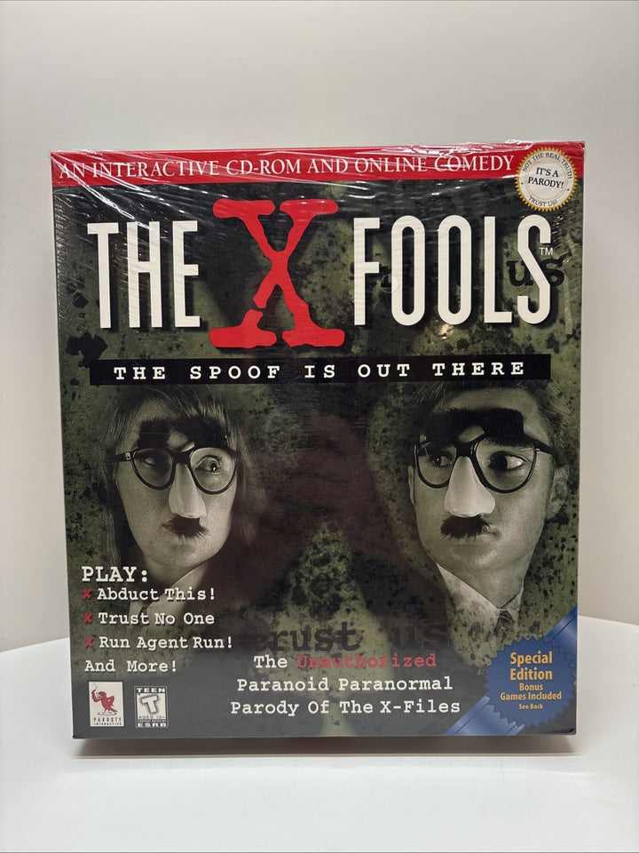 The X-Fools Big Box SPECIAL EDITION PC CD-ROM Complete w/ Manual & Inserts