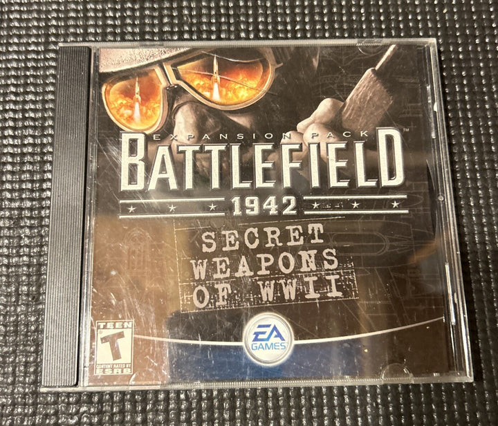 Battlefield 1942: Secret Weapons of WWII - PC Game, 2003 - complete Jewel Case