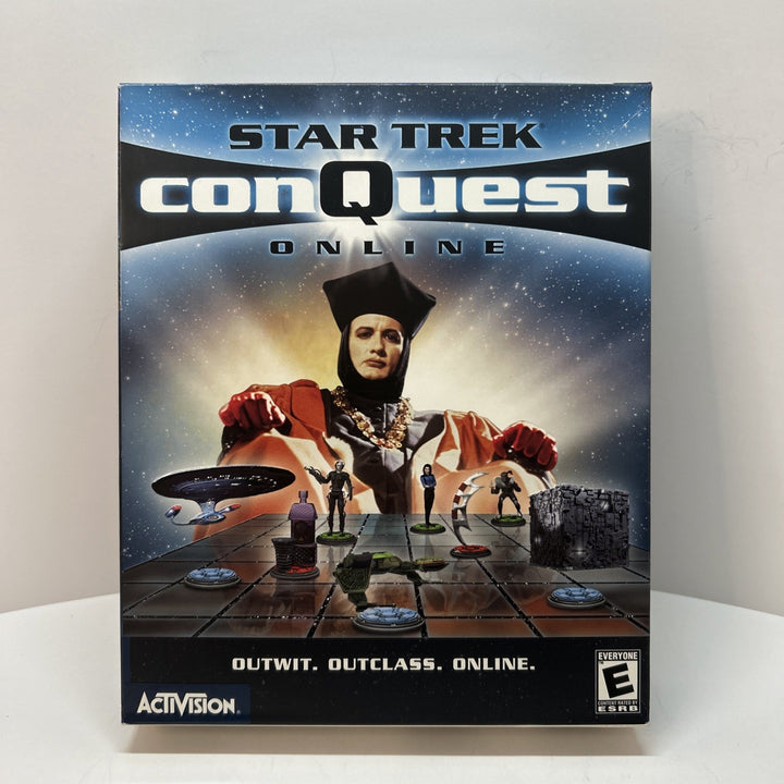 Star Trek Activision ConQuest Online PC 2000 Big Box PC New Factory Sealed