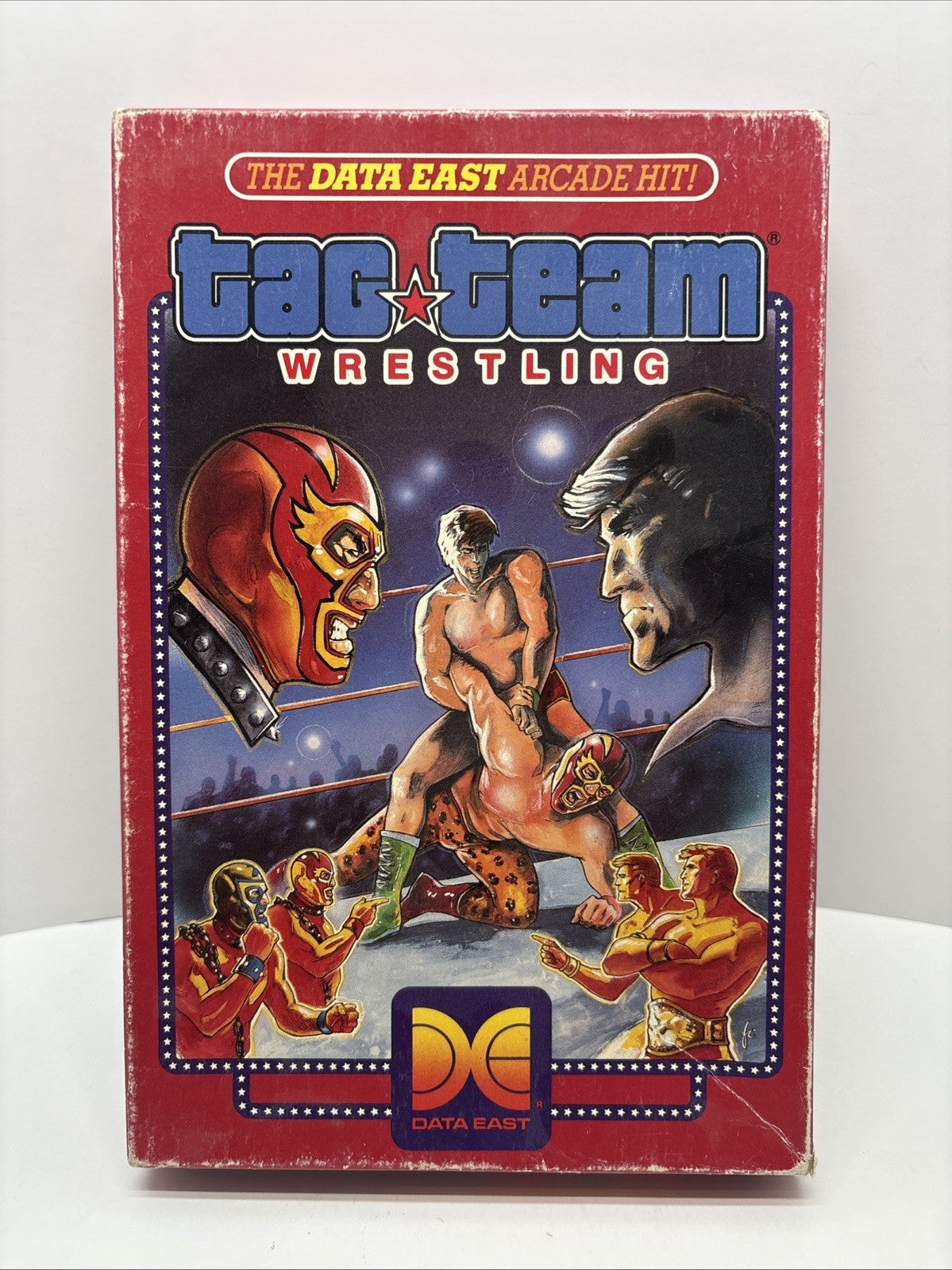 Tag Team Wrestling (1986) Data East - Box And Insert Only - No Game