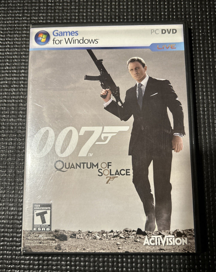 James Bond 007: Quantum Of Solace (PC, 2008) Activision Brand New Sealed