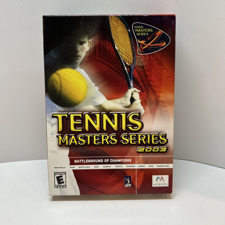 Tennis Master Series 2003 PC Cd Rom