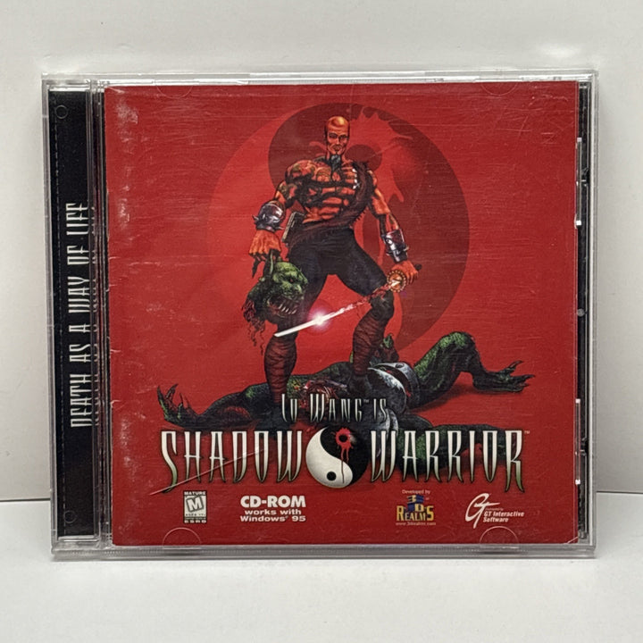 Lu Wang is Shadow Warrior (Jewel Case) (PC, 1997) 3D Realms Mature 17+ Tested