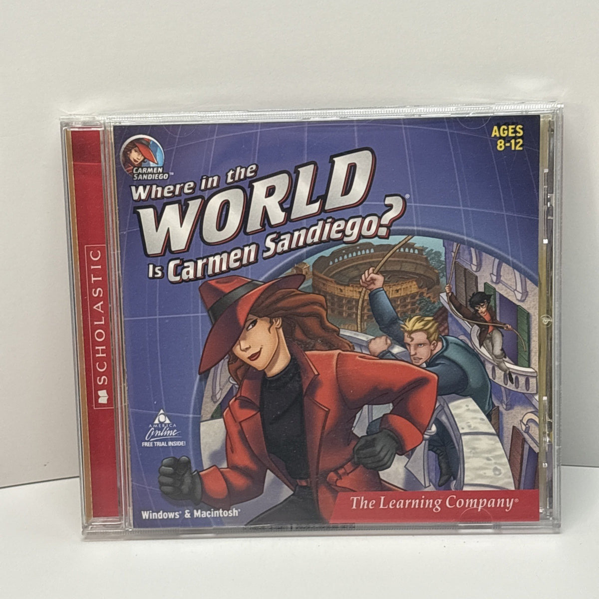 Where in the World is Carmen Sandiego? The Learning Company 2001 PC CD Rom Game