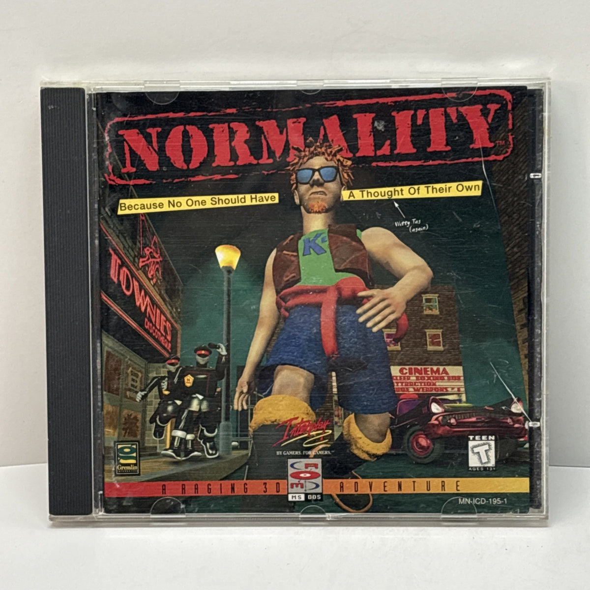 NORMALITY (1996) - PC CD-ROM - Gremlin Entertainment