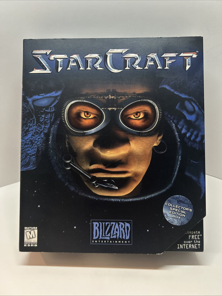 Starcraft Special Edition Big Box Terran Cover - See Pictures - No Manual