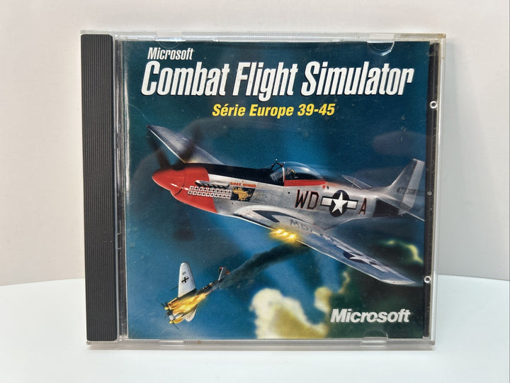 Microsoft Combat Flight Simulator Europe Series CDROM -Disc In Jewel Case French