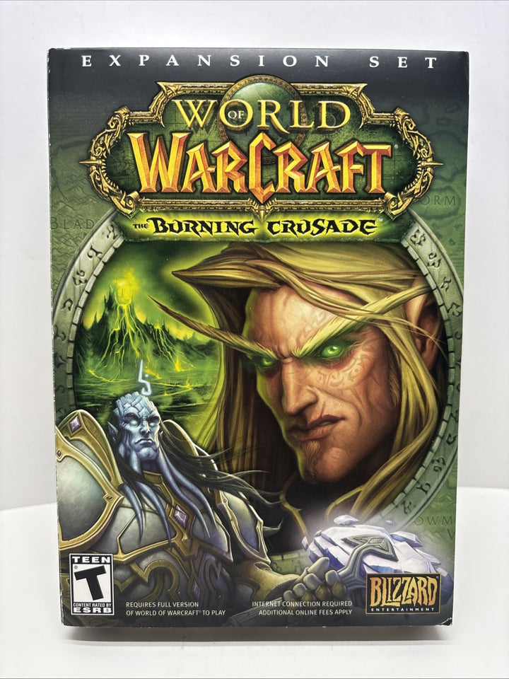 World of Warcraft: The Burning Crusade (PC, DVD, 2007)