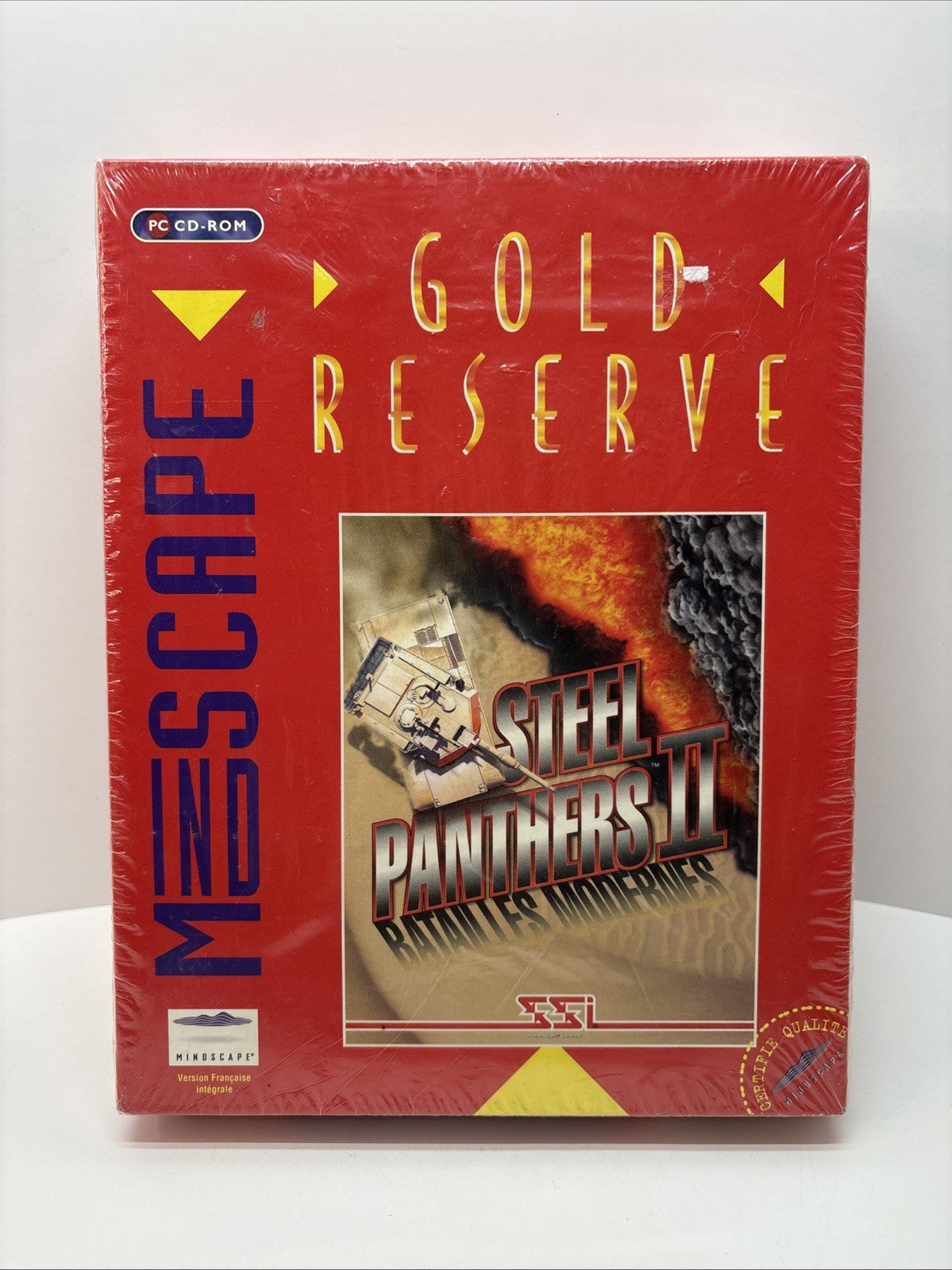 Steel Panthers II: Modern Battles (PC, 1996)  Gold Reserve- Sealed - French