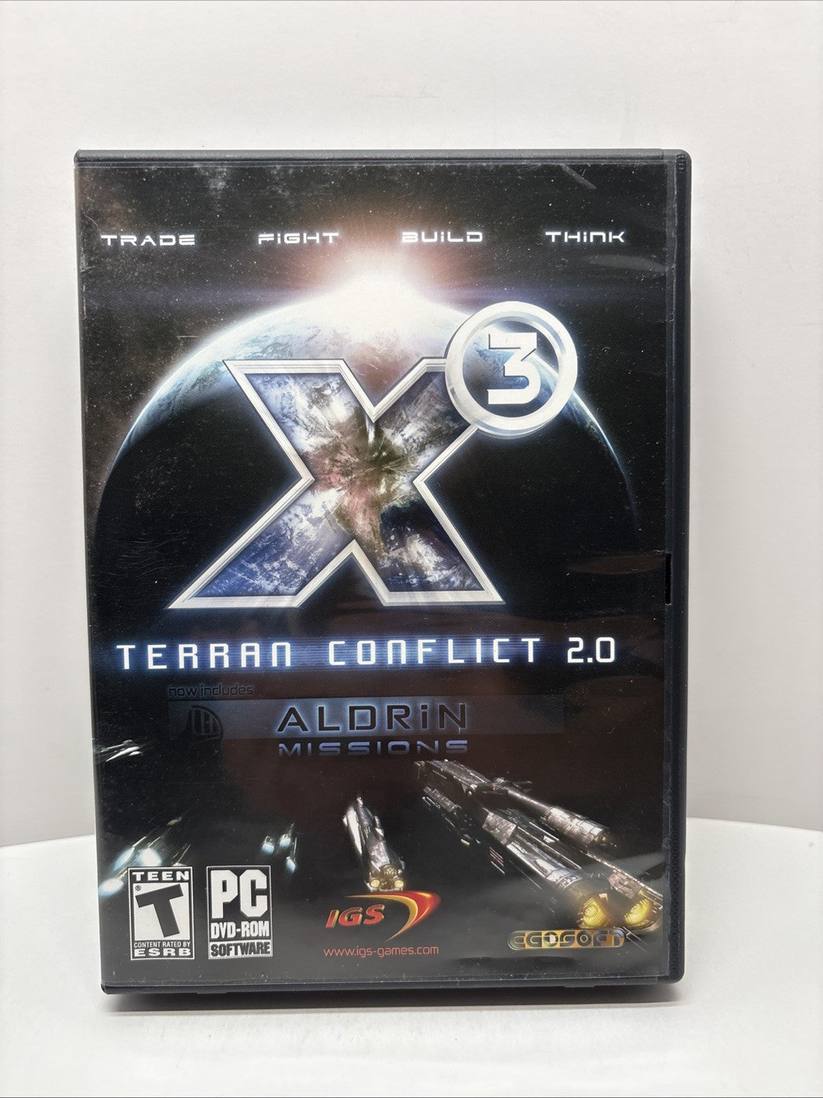 X3: Terran Conflict 2.0 (PC, 2009) Space Simulation Sandbox Strategy Game