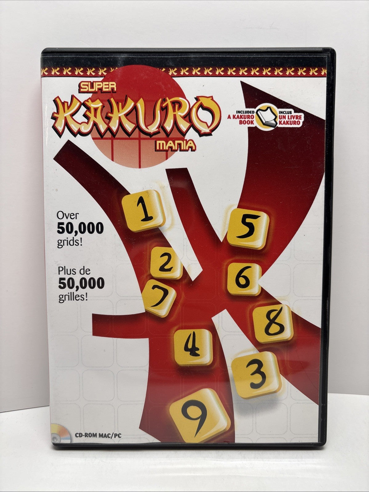 Super Kakuro Mania (2006) PC / Mac CD-ROM