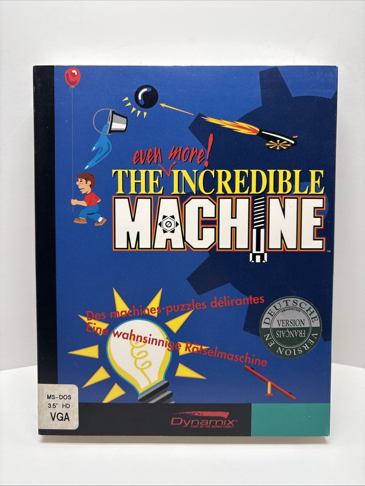 The Incredible Machine: Even More Contraptions CD-ROM  - French Deutsche