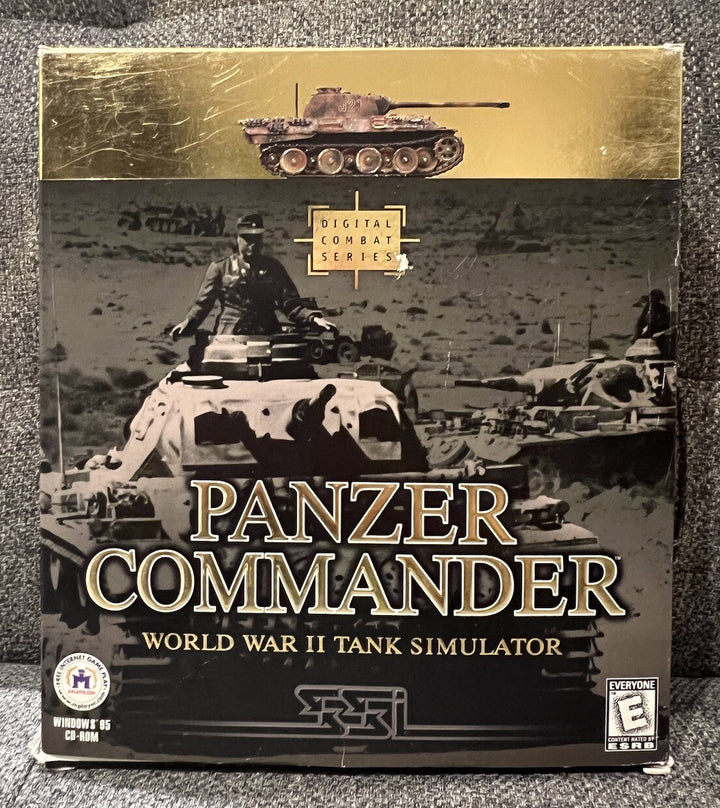 Panzer Commander World War II Tank Simulator Video Game -Preowned