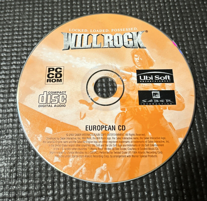 Will Rock Locked Loaded Possessed PC Unit Soft 2003 - European - Disc Only
