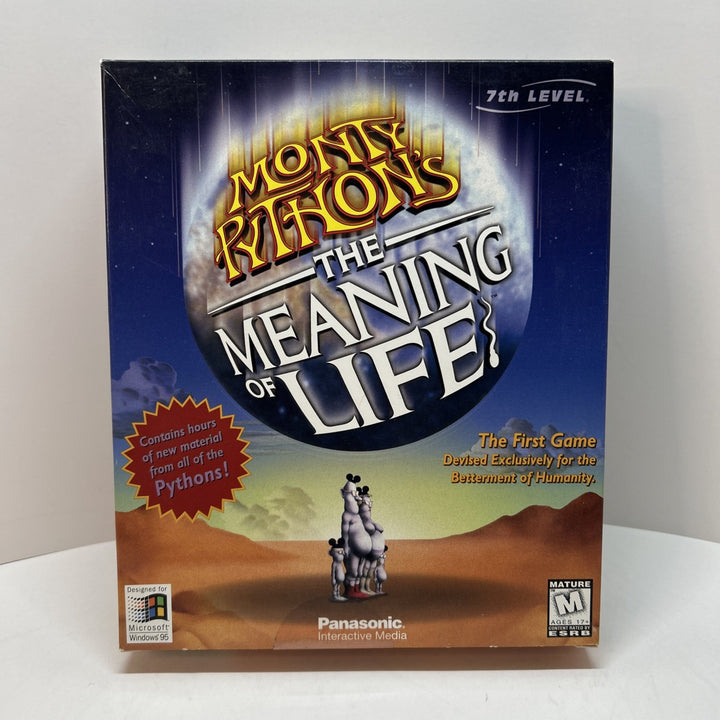 Monty Python's The Meaning of Life (1997) PC Big Box CIB Complete