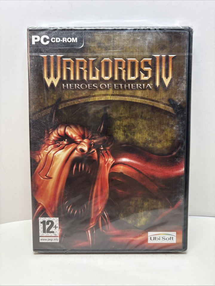 Warlords IV: Heroes of Etheria (2003, PC) Sealed French - Français Sous Blister