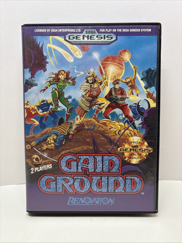 Gain Ground (1991) Sega Genesis - CIB Complete