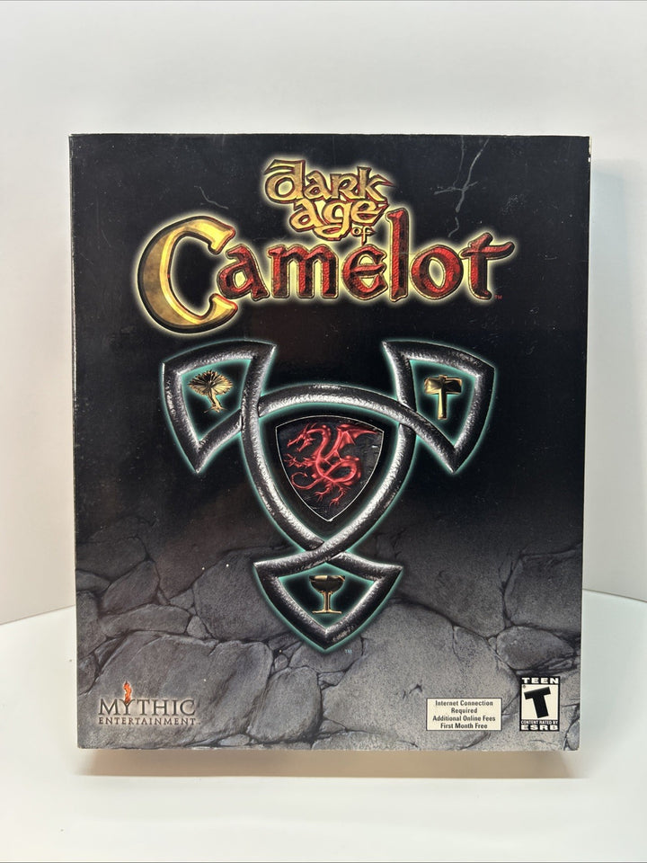 Dark Age of Camelot Big Box PC With Manual Map Inserts & Game + Poster