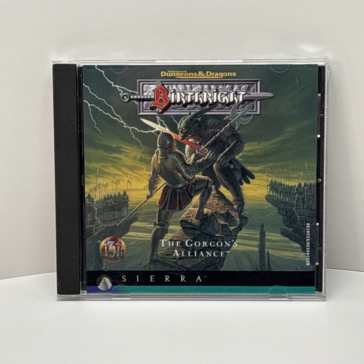 Advanced Dungeon's & Dragons Birthright The Gorgon's Alliance PC Jewel Case Used