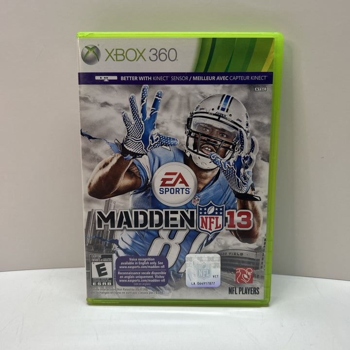 Madden NFL 13 (Microsoft Xbox 360, 2012) CIB - Tested