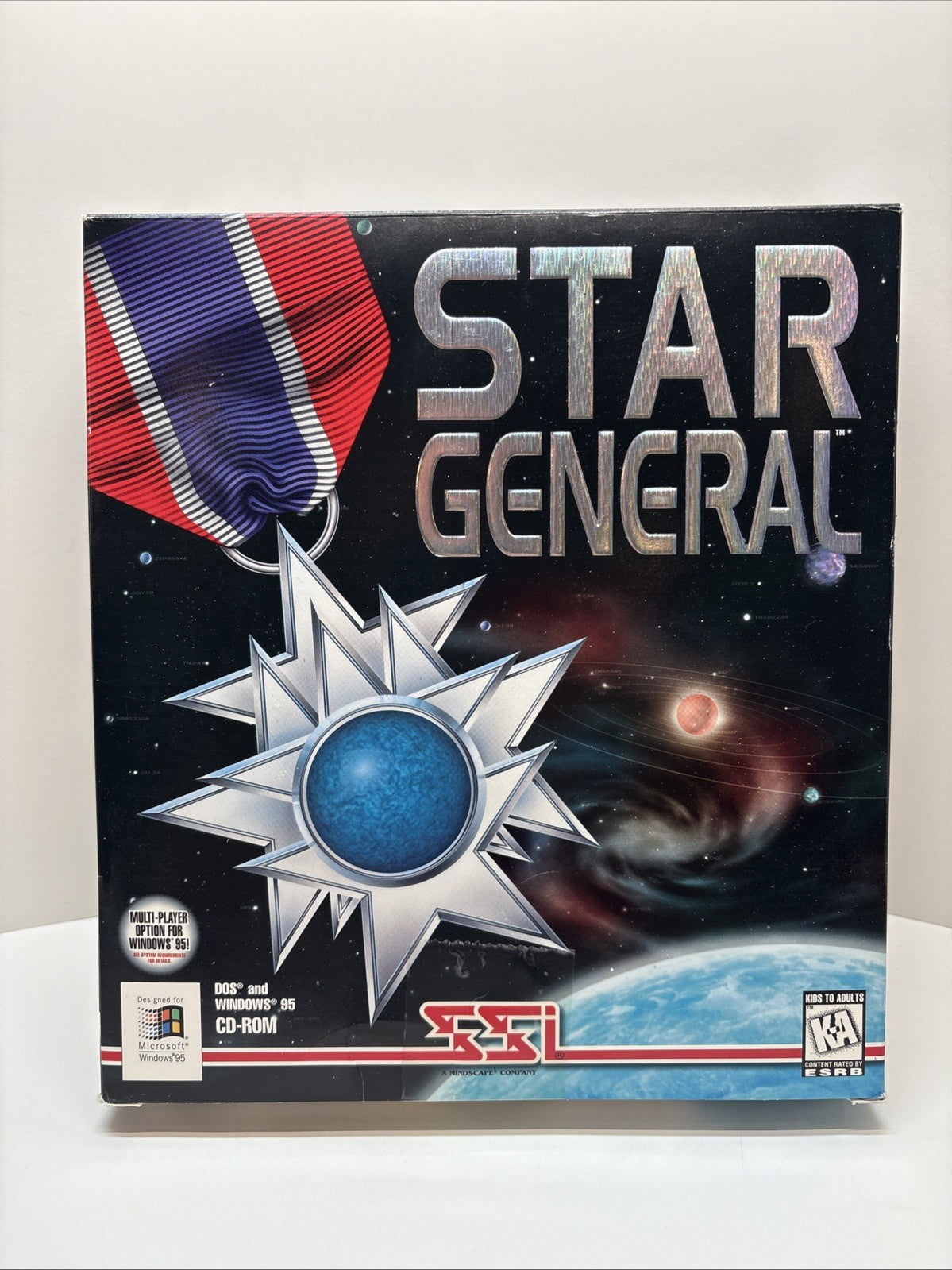 Star General Big Box PC CD-ROM Complete + Prima Strategy Guide SSI Windows 95