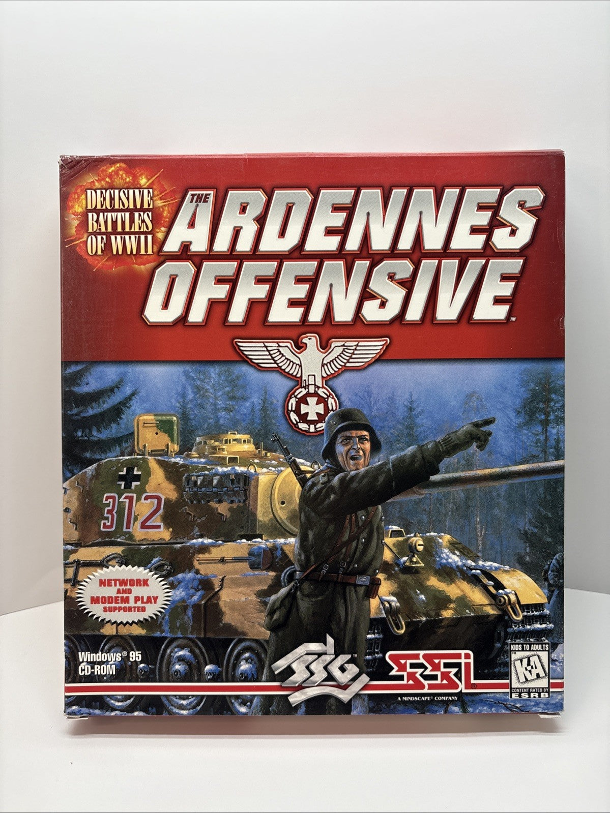 The Ardennes Offensive (1997) SSI - PC CD-ROM Big Box - Windows 95