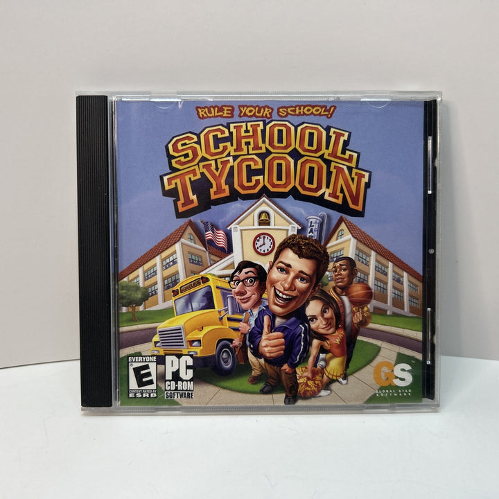 School Tycoon (PC, 2003) CD ROM Windows Computer Game